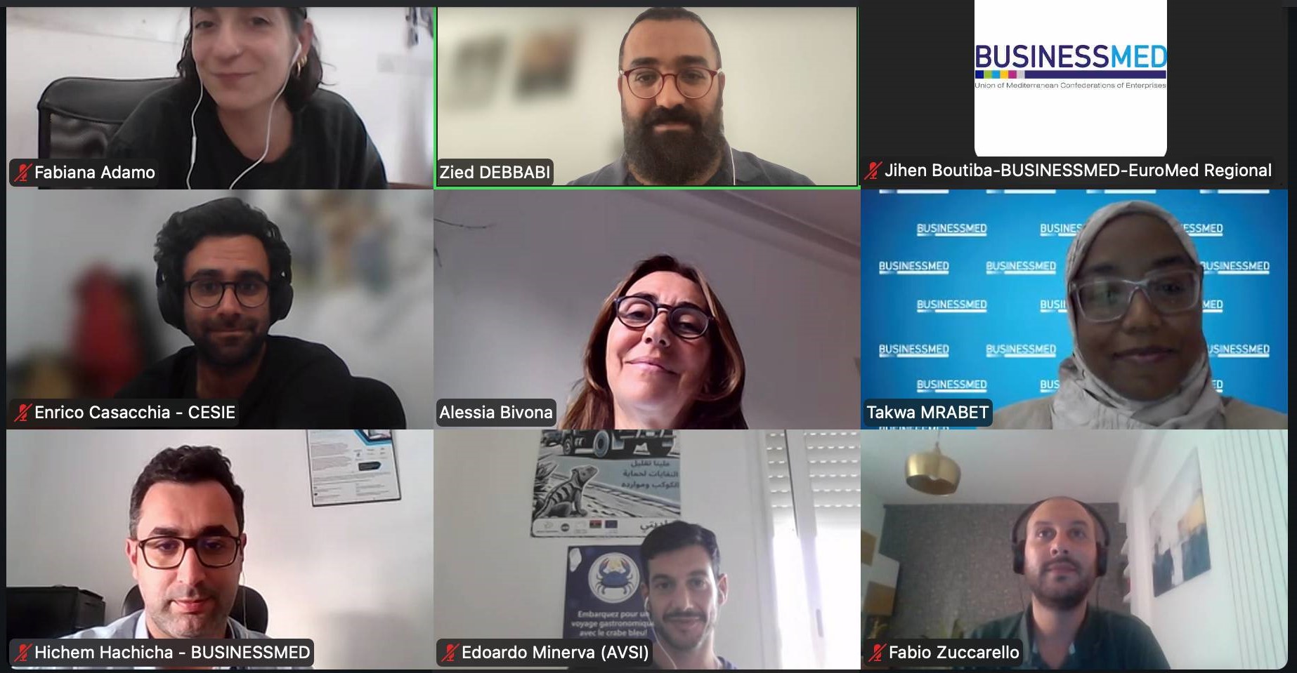 photo du zoom meeting