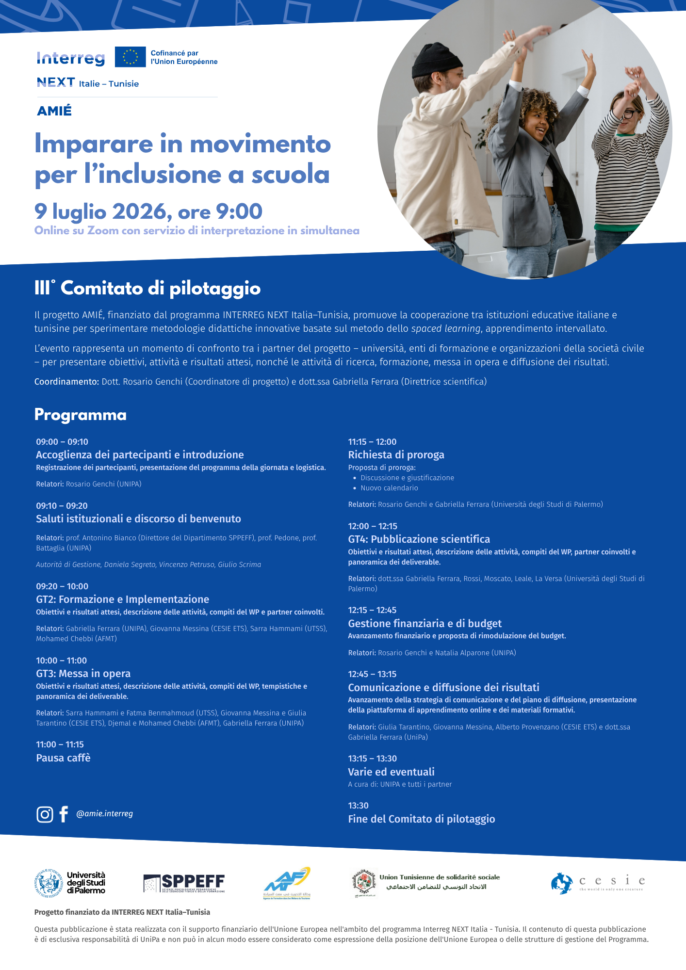 AMIÉ - III Comitato di pilotaggio