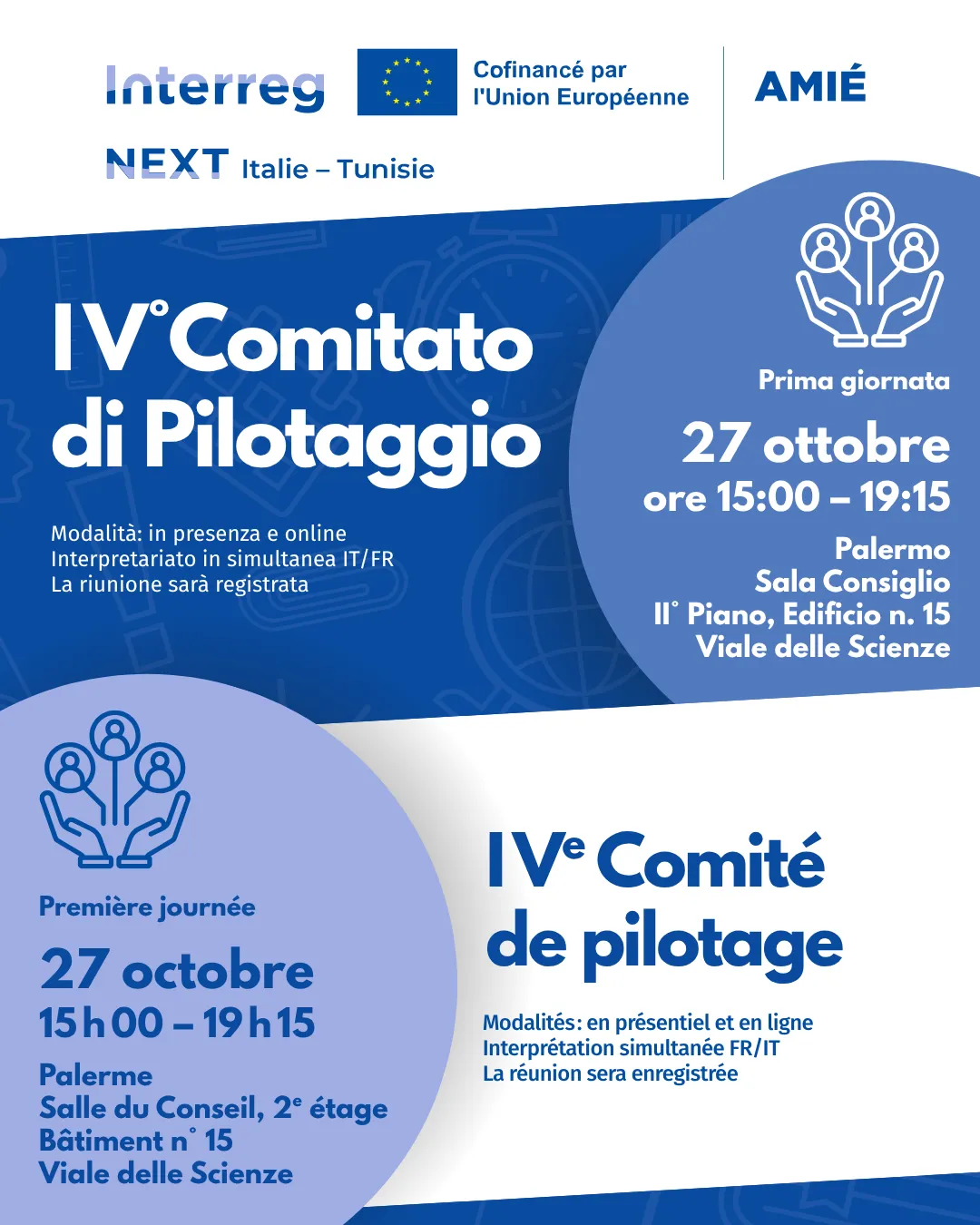 Locandina Comitato di pilotaggio